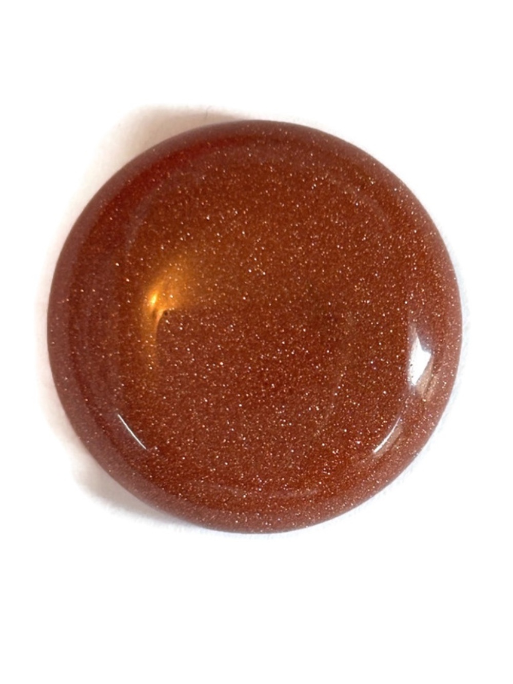As Low As $2 Goldstone Domed Cabochon 26mm x 6mm (1)